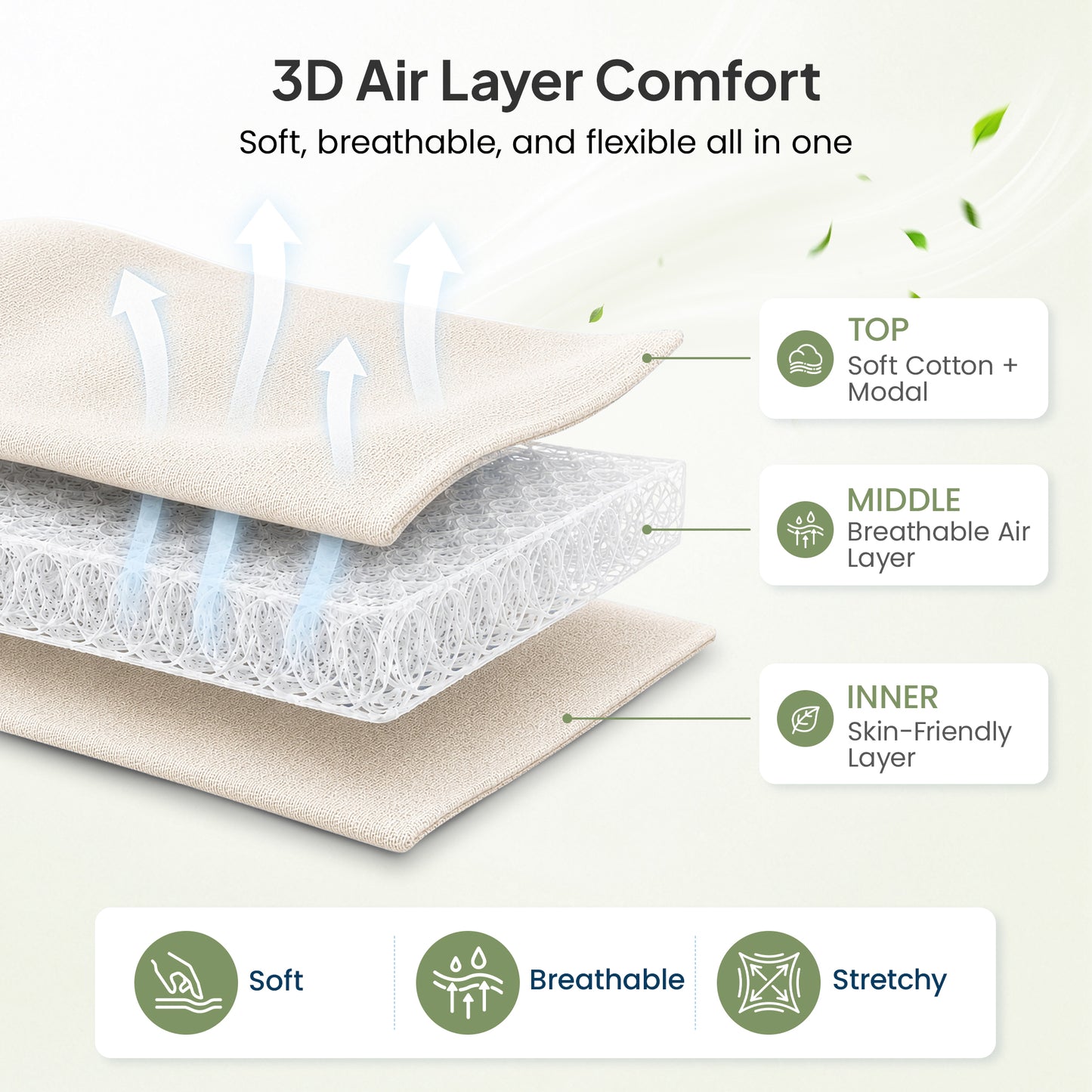 Breathable Air Layer Sleep Bag 1.0 TOG