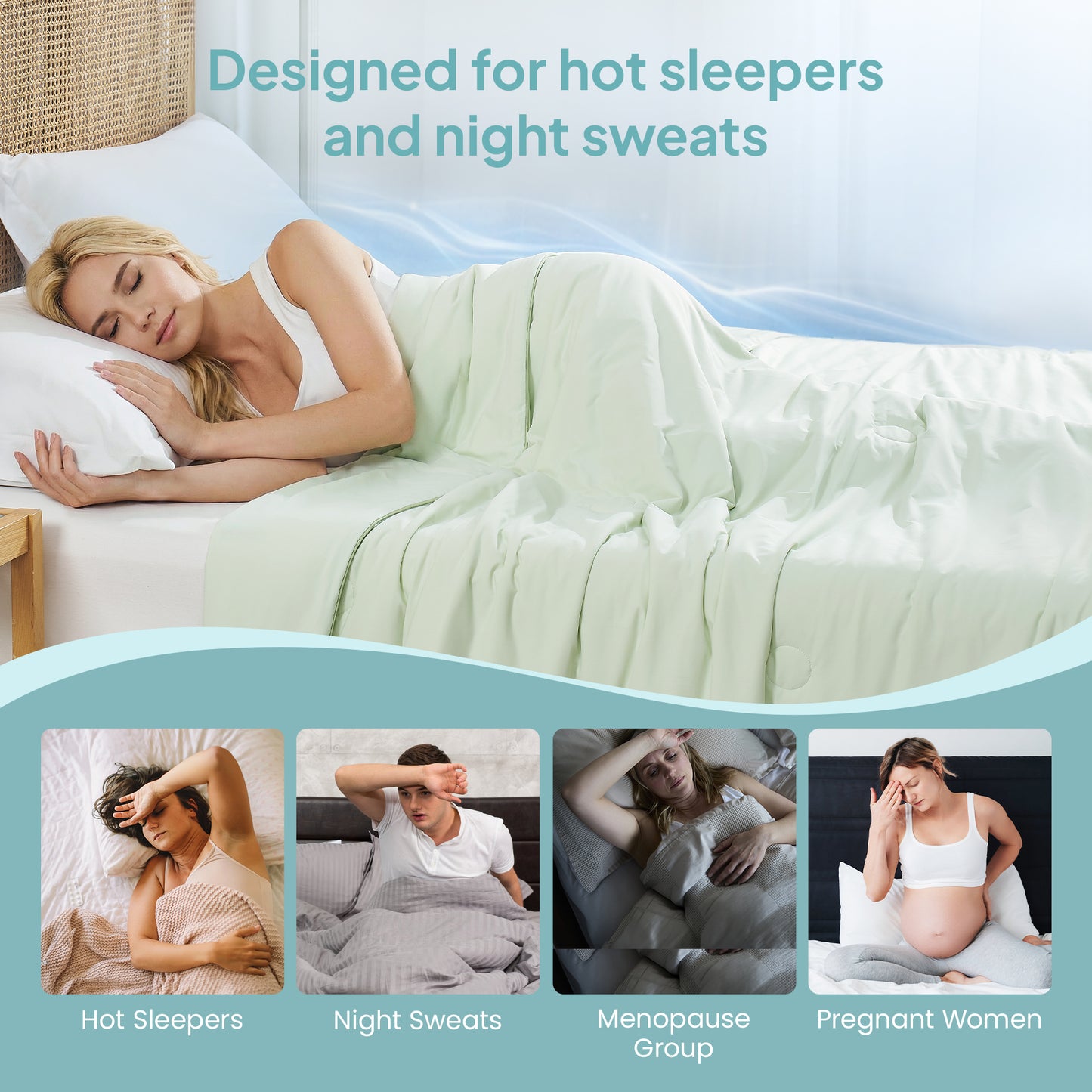 Outlast® Deep Sleep Cooling Comforter