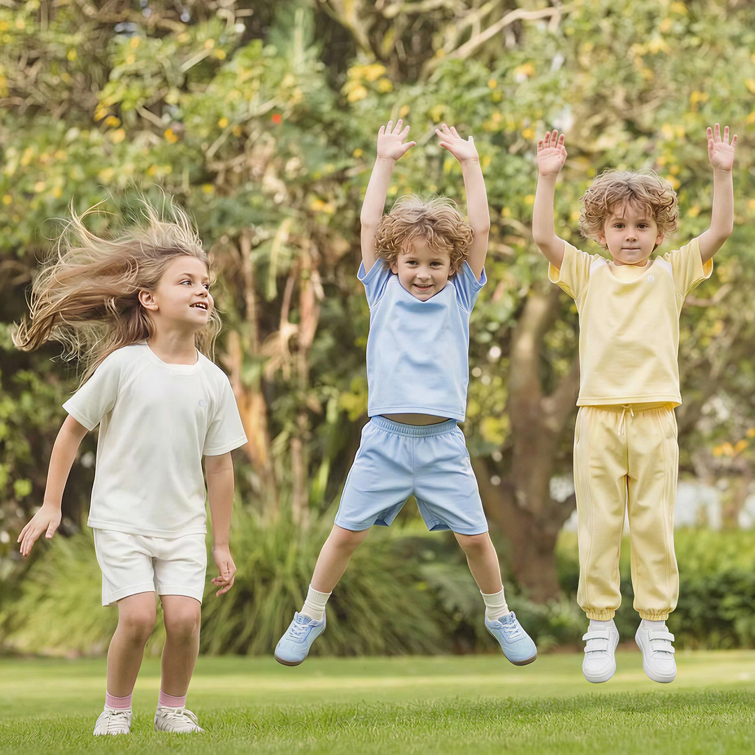 3-Pack Quick-Dry Toddler Short Sleeve T-Shirts UPF 50+