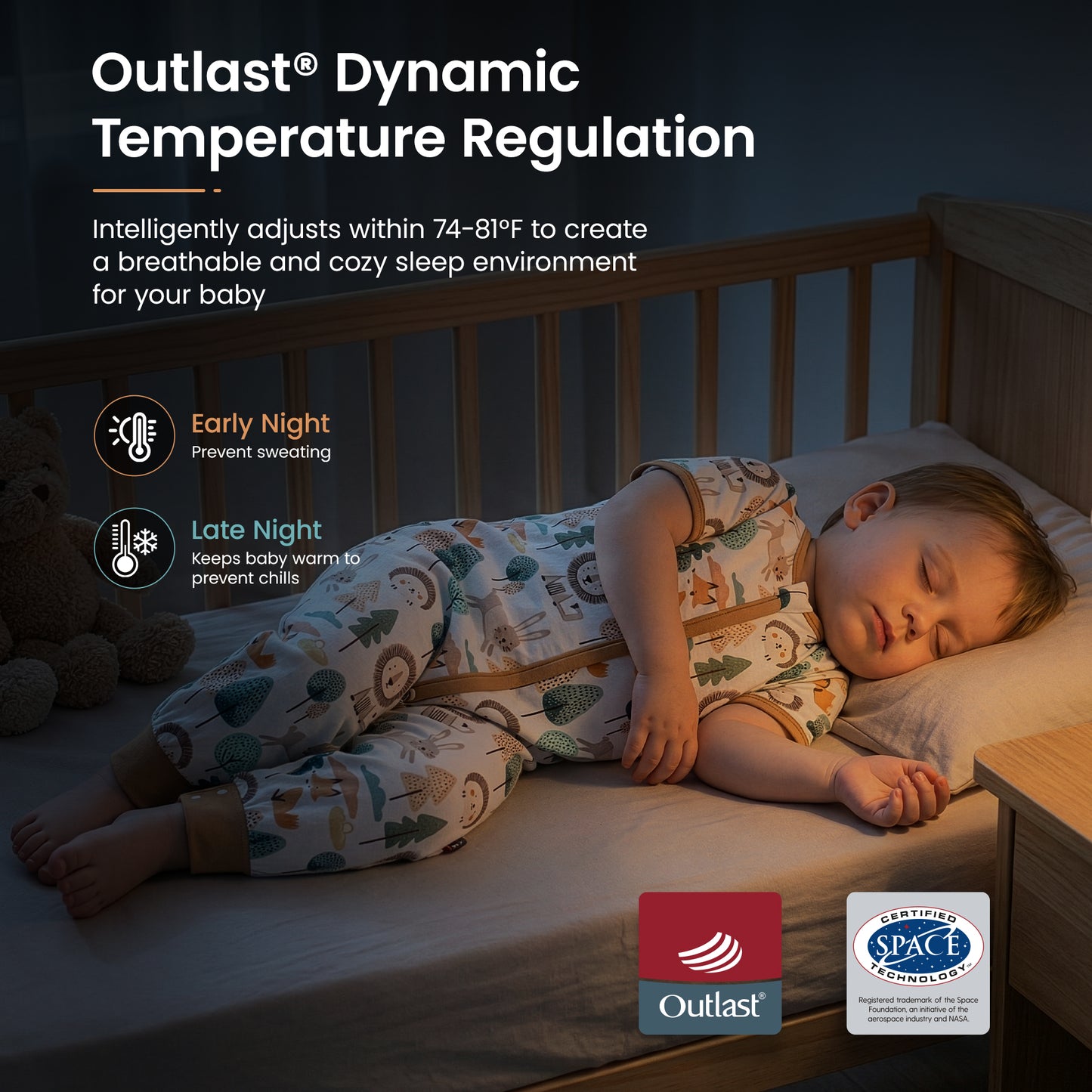 Outlast® Temperature Regulating Sleep Bag 0.5 TOG