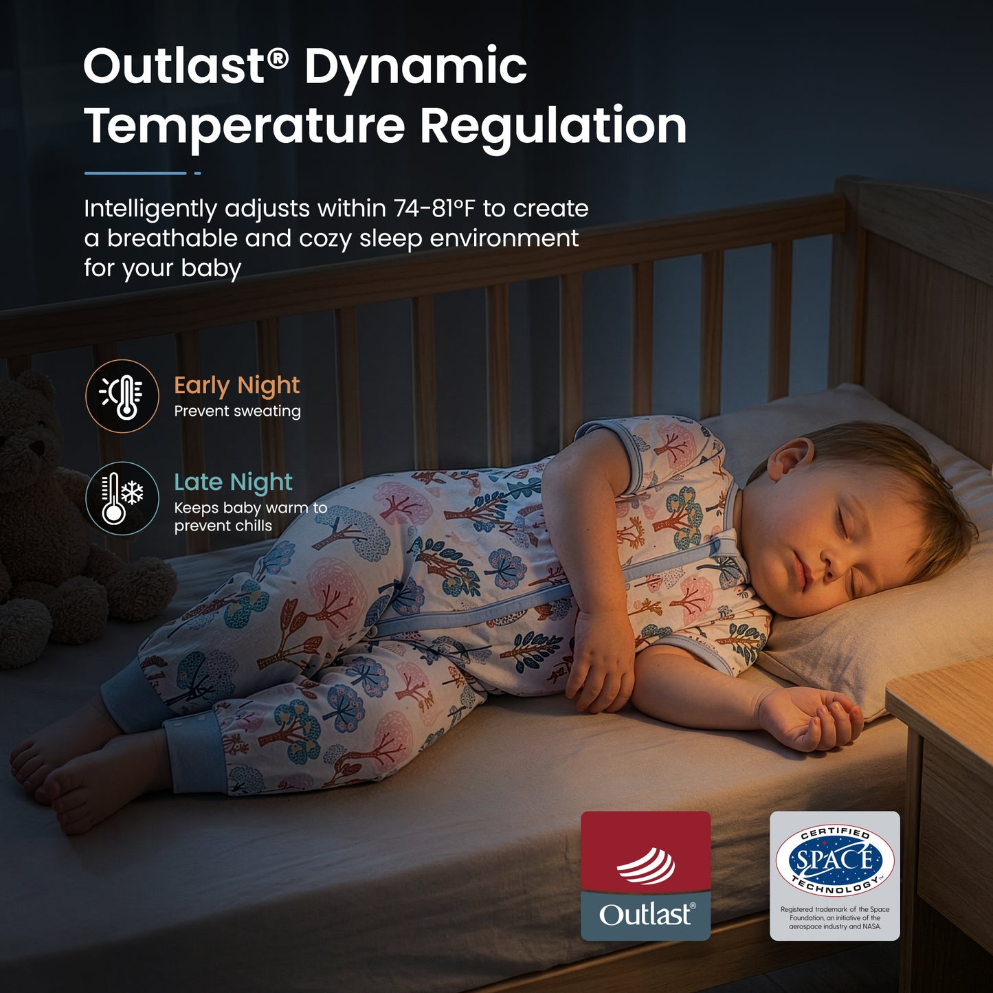 Outlast® Temperature Regulating Sleep Bag 0.5 TOG