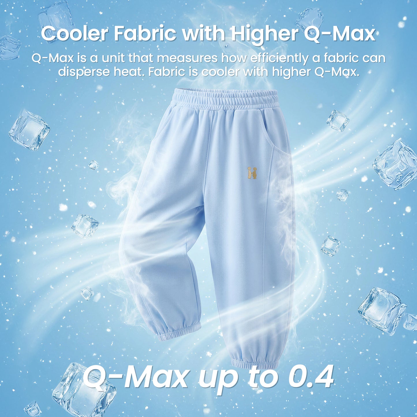 3-Pack Toddler Cooling Jogger Pants UPF 50+