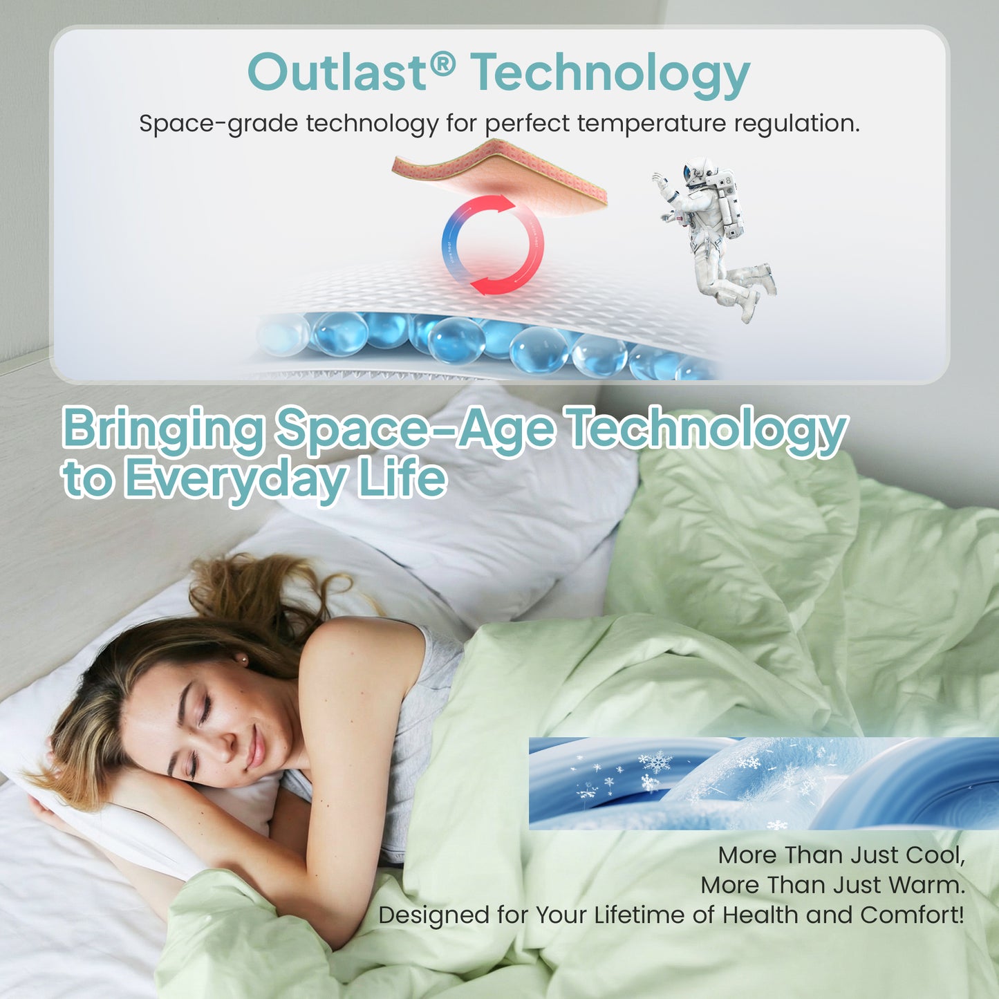 Outlast® Deep Sleep Cooling Comforter