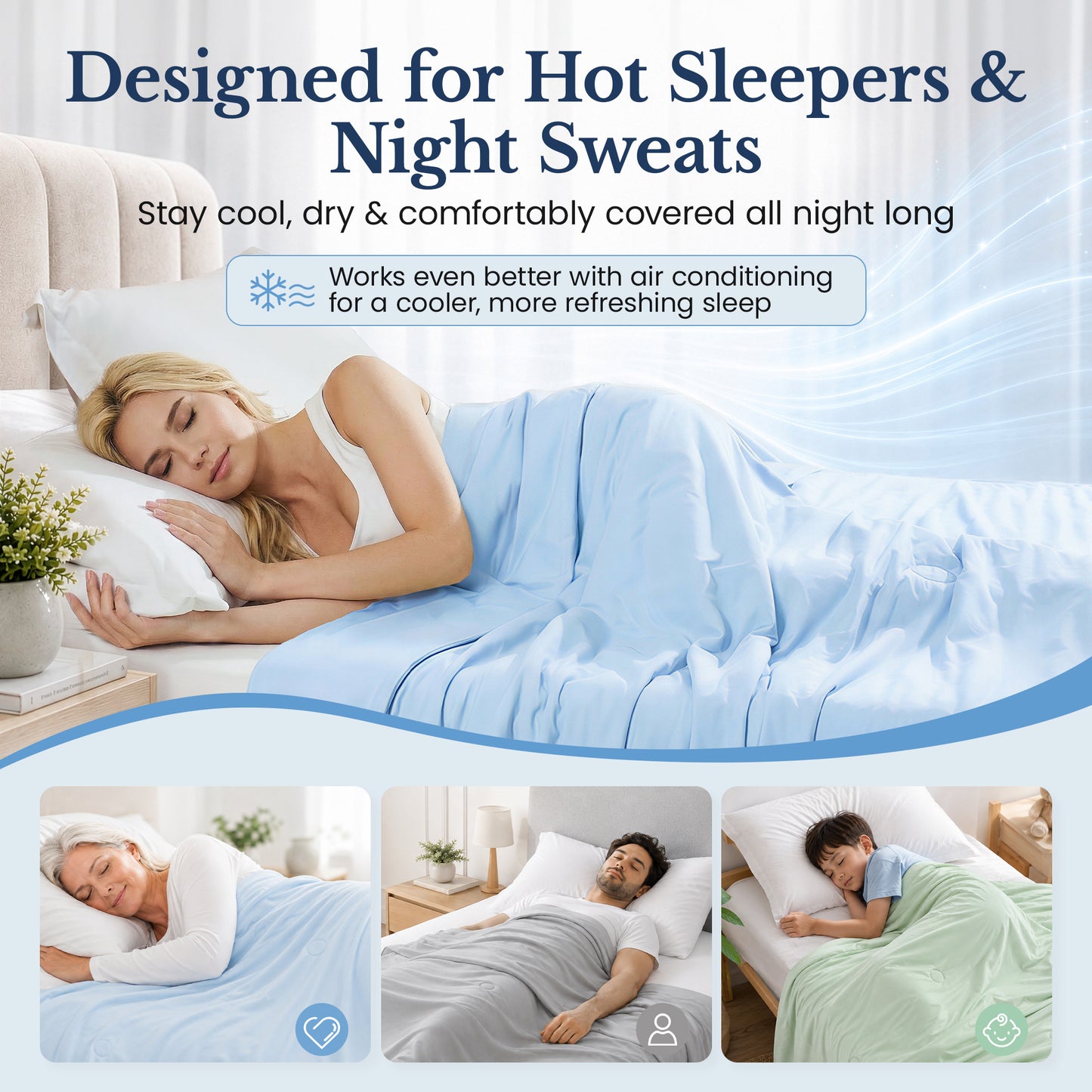 Outlast® Deep Sleep Cooling Comforter