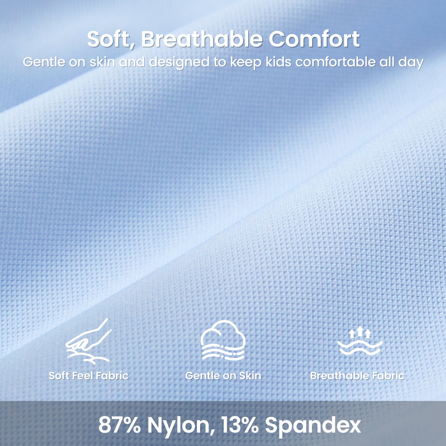3-Pack Toddler Cooling Jogger Pants UPF 50+