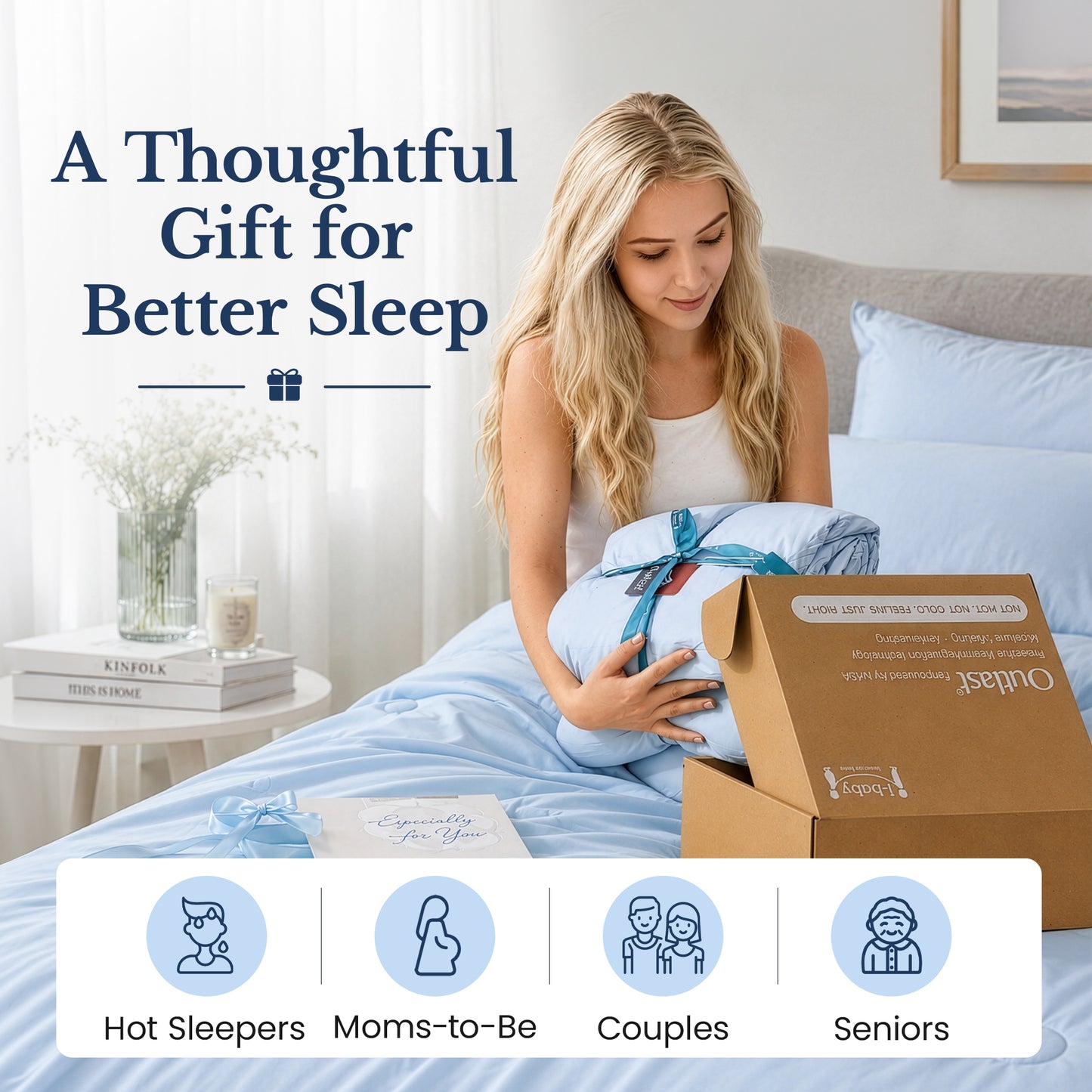 Outlast® Deep Sleep Cooling Comforter