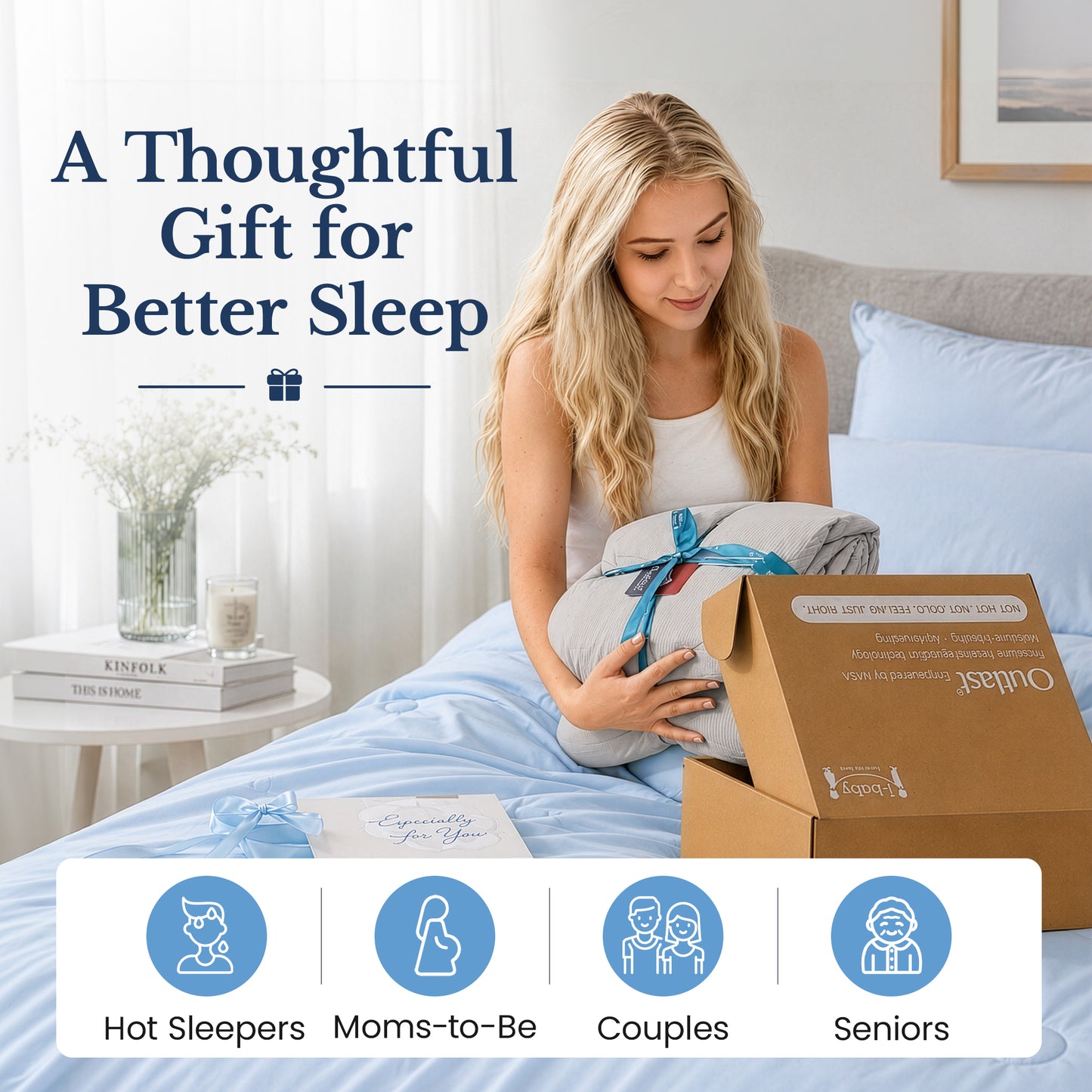 Outlast® Deep Sleep Cooling Comforter